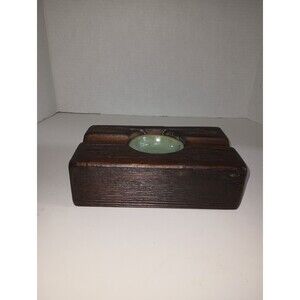Etu Home Reclaimed Wood Cigar Ashtray